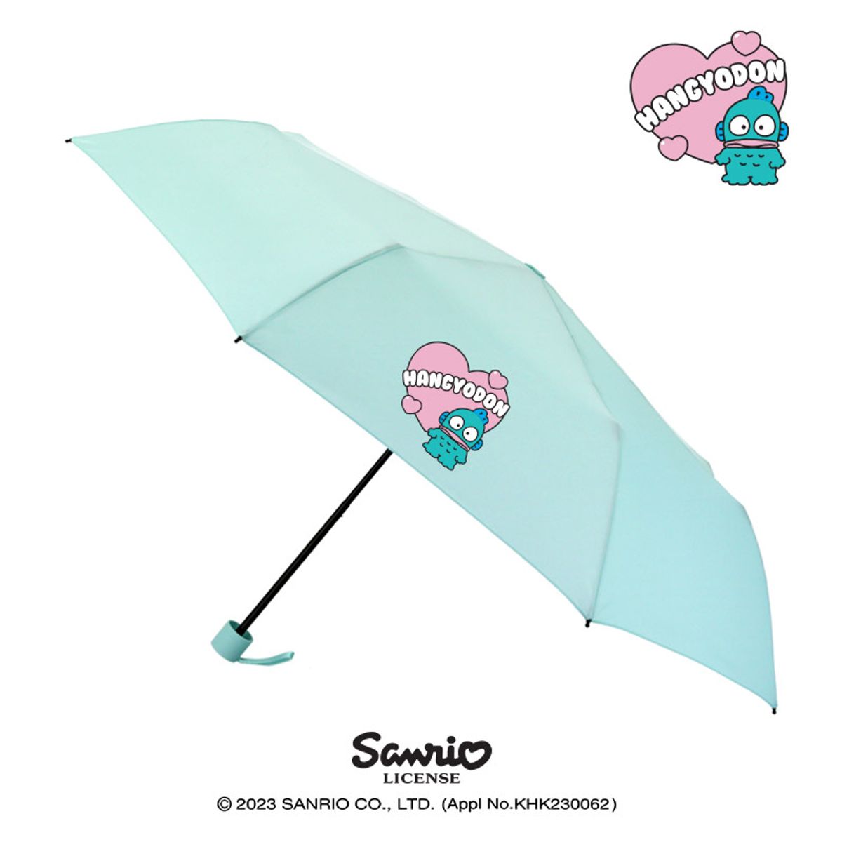 산리오 캐릭터즈(SANRIO CHARACTERS) 한교동 55 하트 3단우산 MUHKU30075