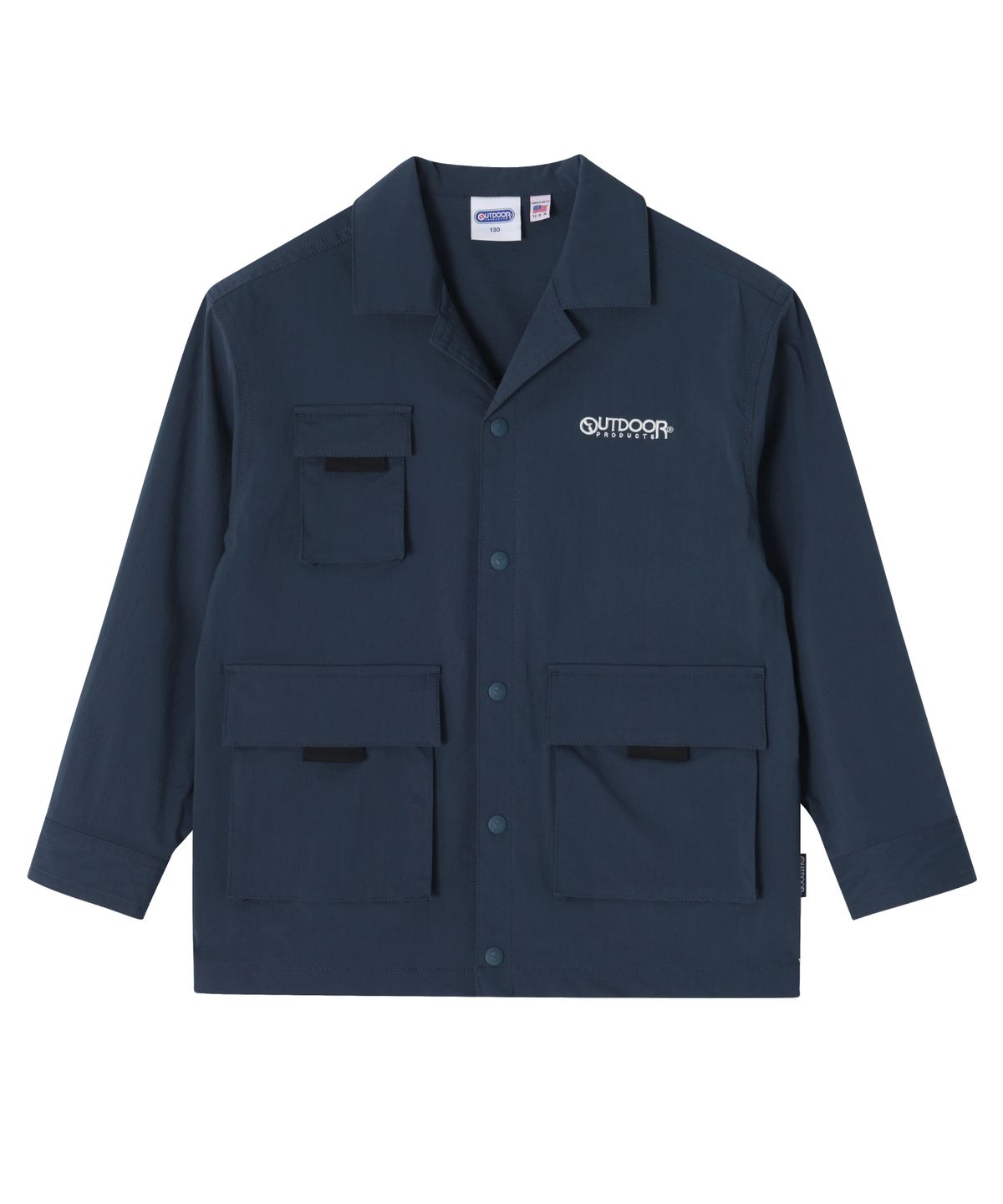 아웃도어 프로덕츠 키즈(OUTDOOR PRODUCTS KIDS) 코프코어 우븐 자켓 (다크 네이비) OD241OJK02_DNY