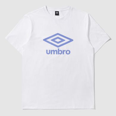 엄브로(UMBRO) 에센셜 프레쉬 빅로고 반팔 티셔츠 화이트(UP121SRS22)