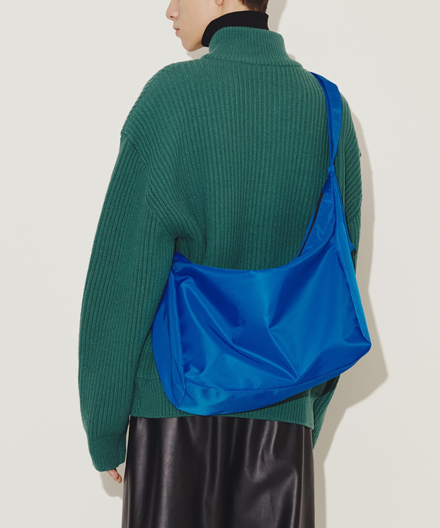 ☆HAH ARCHIVE☆ IL Edition Belted Arc Messenger Bag Blue S#a MUSINSA | HAH ARCHIVE Ark Messenger Bag 002 (Blue)
