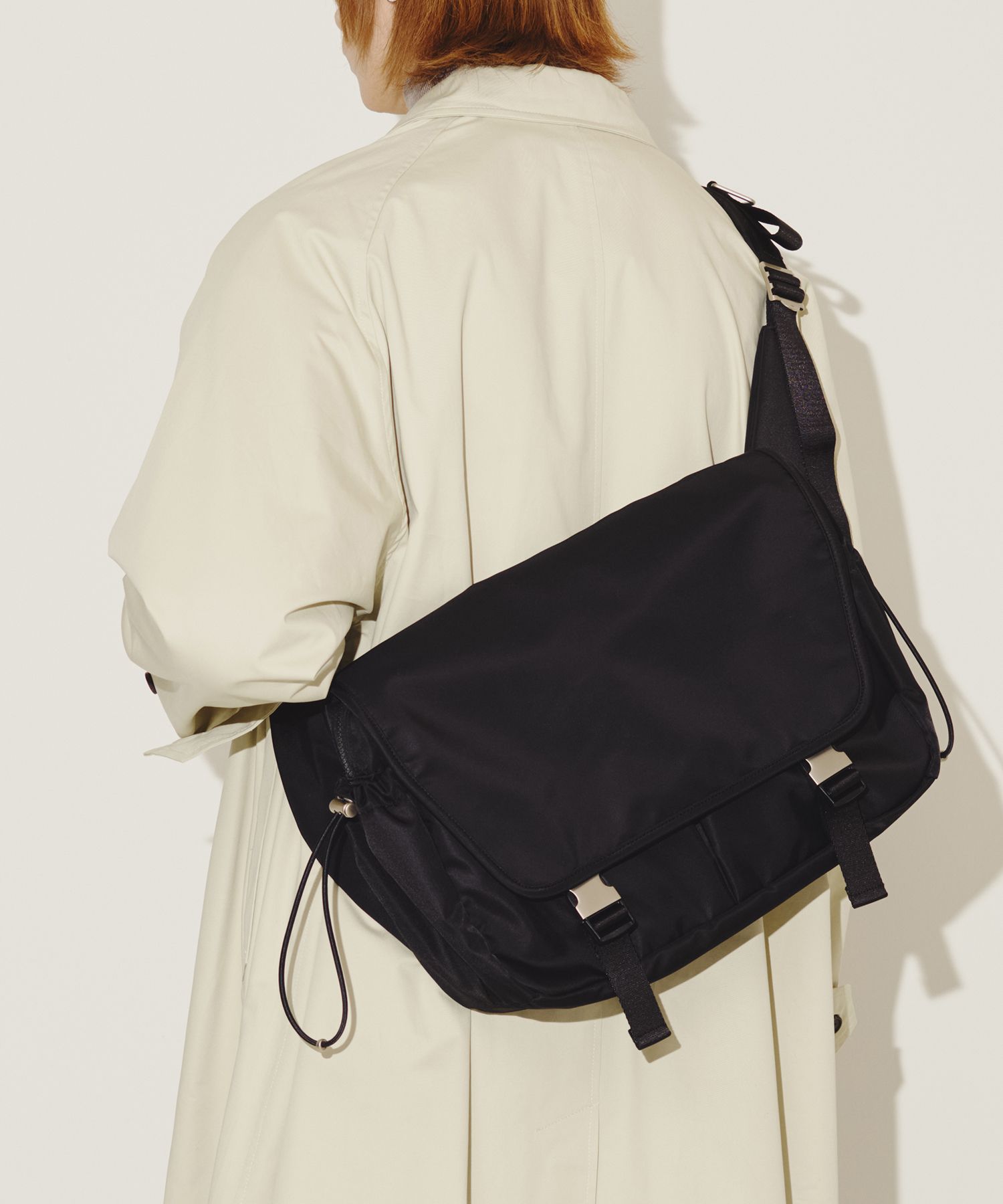 【HAH ARCHIVE】2BUCKLE SHOULDER MESSENGER BAG 002 MUSINSA | HAH ARCHIVE 2-Buckle Shoulder Messenger Bag 002