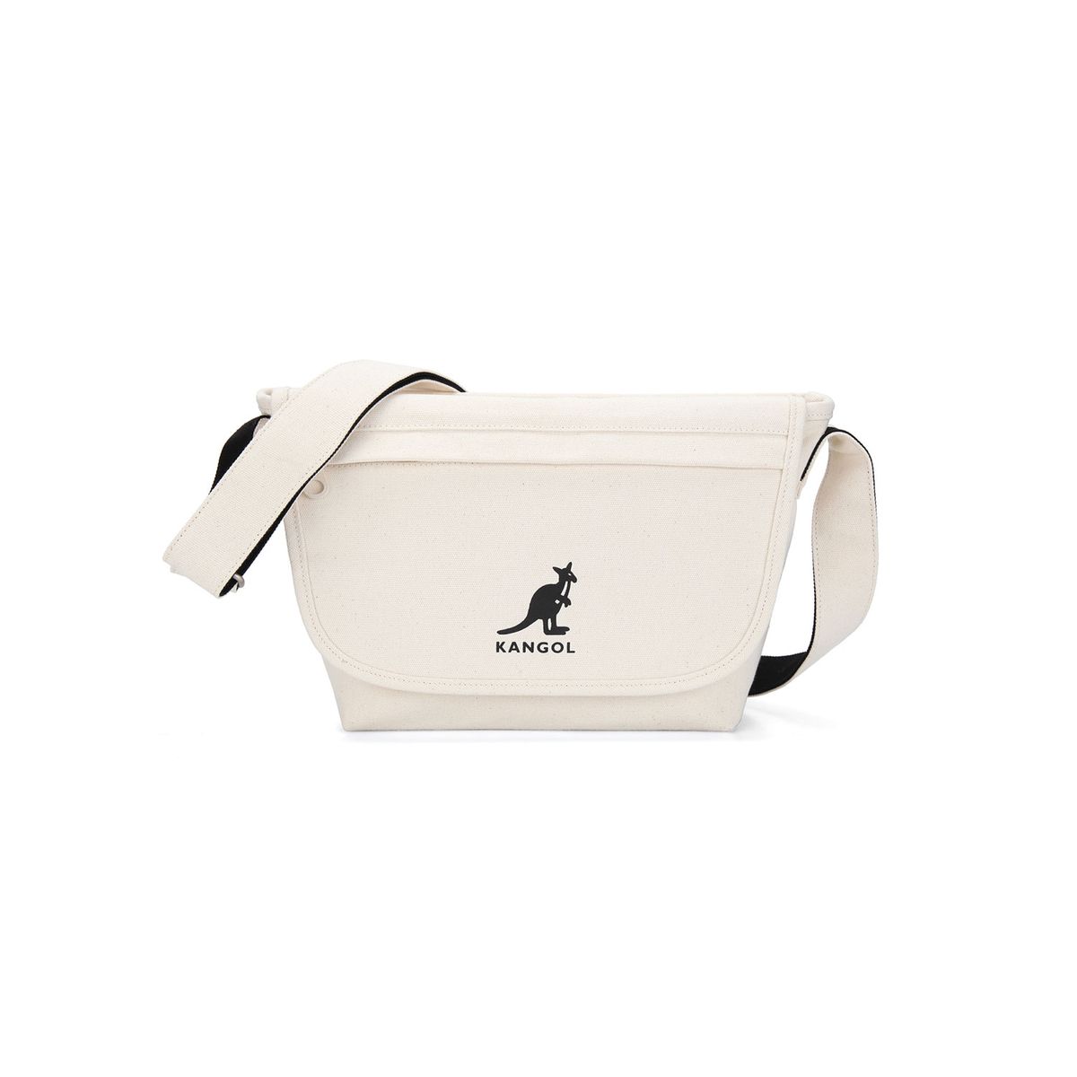 캉골(KANGOL) 주드 캔버스 플랩 크로스백 3295 아이보리