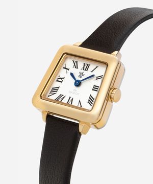 여성 가죽시계 MS246-23 GWH/D.BR