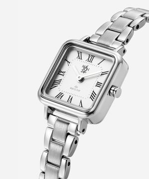 여성 메탈시계 MS246-10 WH/SV