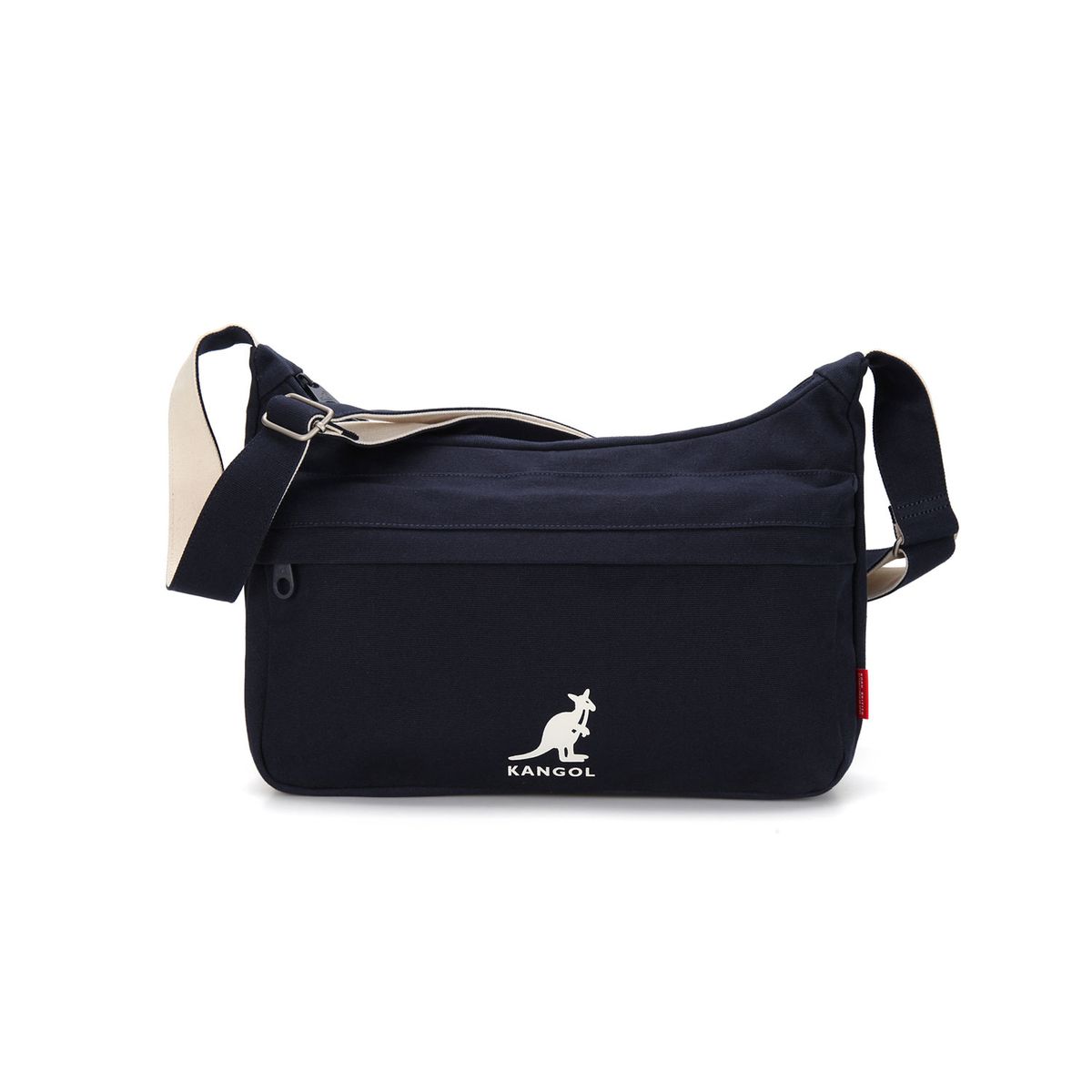 캉골(KANGOL) 주드 캔버스 포켓 크로스백 3296 네이비