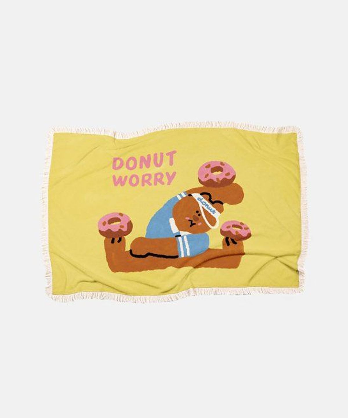 뚜누(TOUNOU) 김잼 작가, Donut worry 극세사 담요