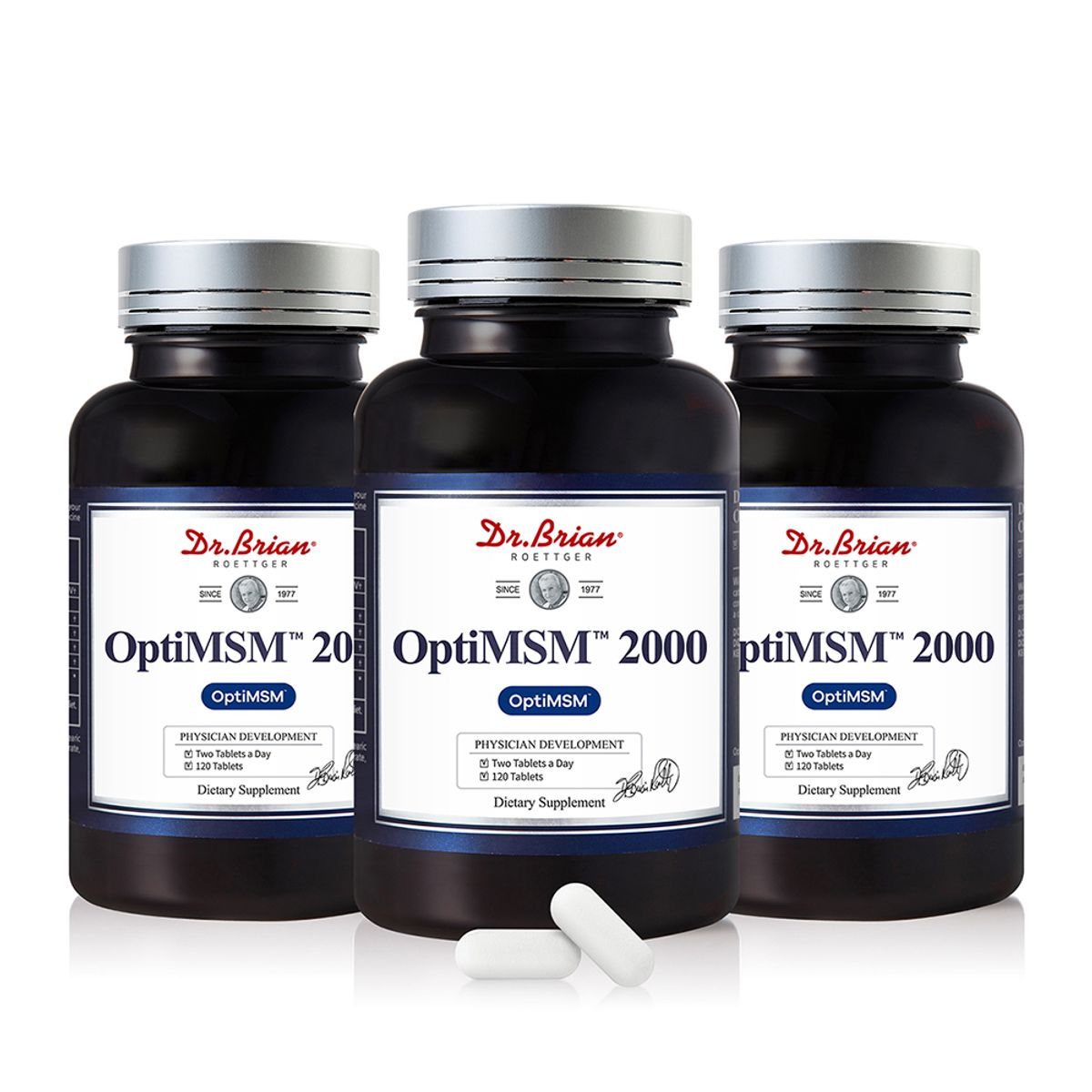 닥터브라이언(DR.BRIAN) 옵티 MSM 2000(120정) X 3PACK
