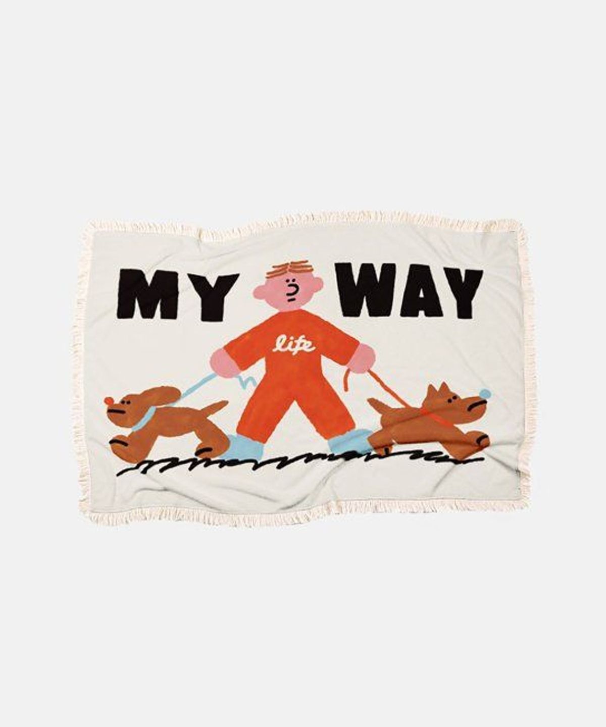 뚜누(TOUNOU) 김잼 작가, MY WAY 극세사 담요
