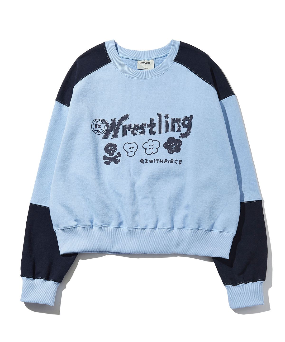 피스메이커(PIECE MAKER) WRESTLING MIX CREW (SKY BLUE)