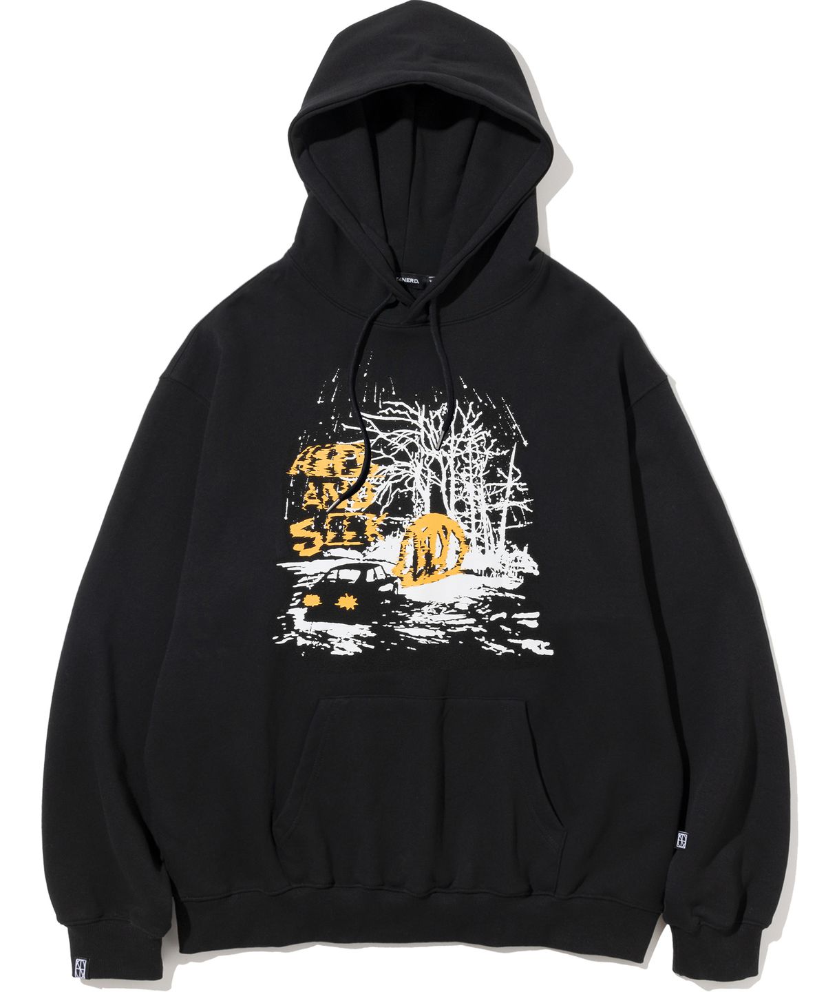 낫포너드(NOT4NERD) Car Light Pullover Hood - Black