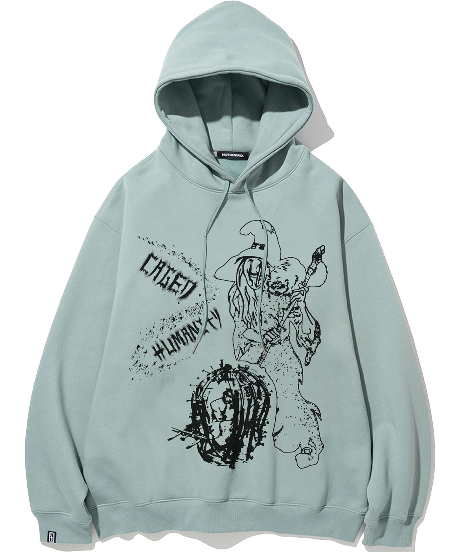 パーカー・フーディ NOT4NERD Caged Humanity Pullover Hood Grey HD080GR MUSINSA | NOT4NERD Caged Humanity Pullover Hood - Emerald
