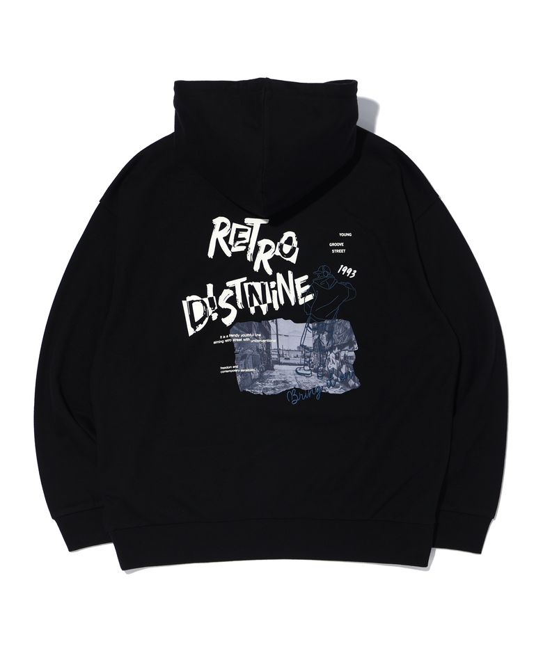빈티지 후디 BLACK (LO1TU075-076)