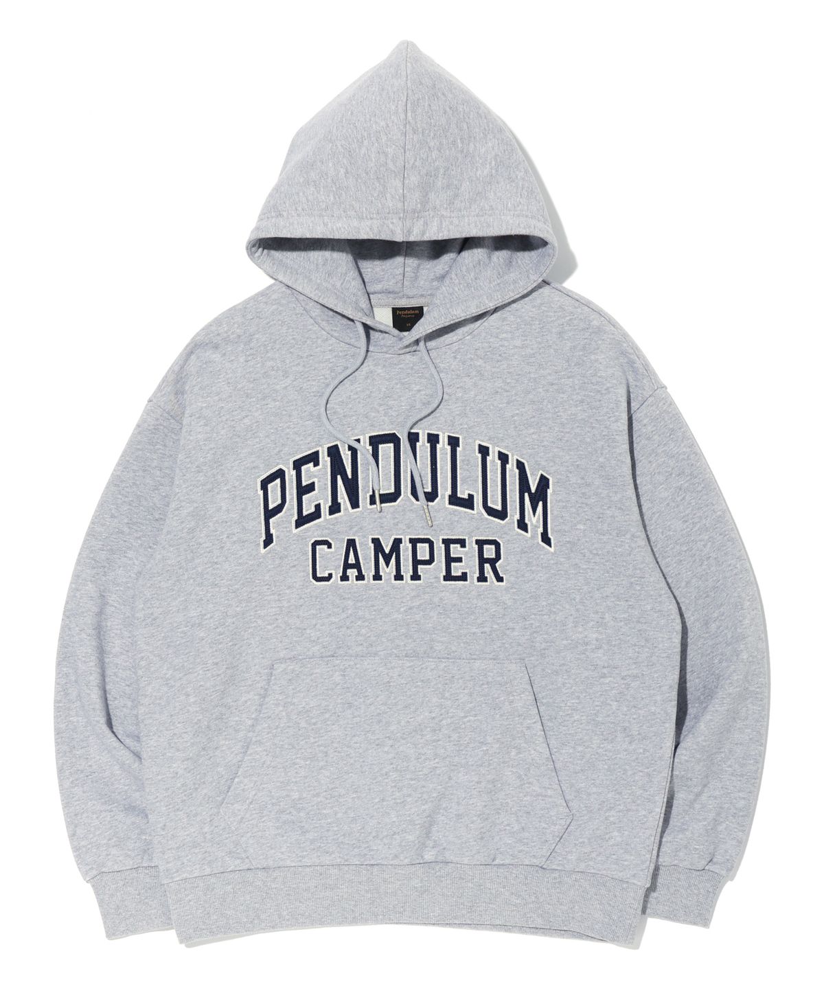 펜듈럼(PENDULUM) 캠퍼 아치 로고 후디 MELANGE GREY (LO6TU149-097)