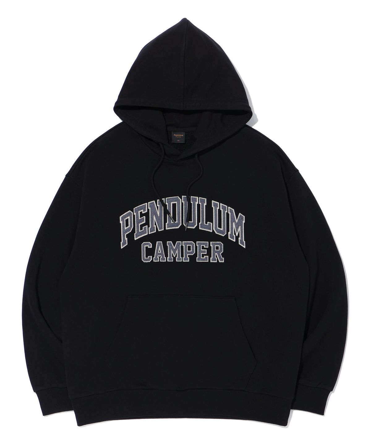 펜듈럼(PENDULUM) 캠퍼 아치 로고 후디 BLACK (LO6TU149-076)