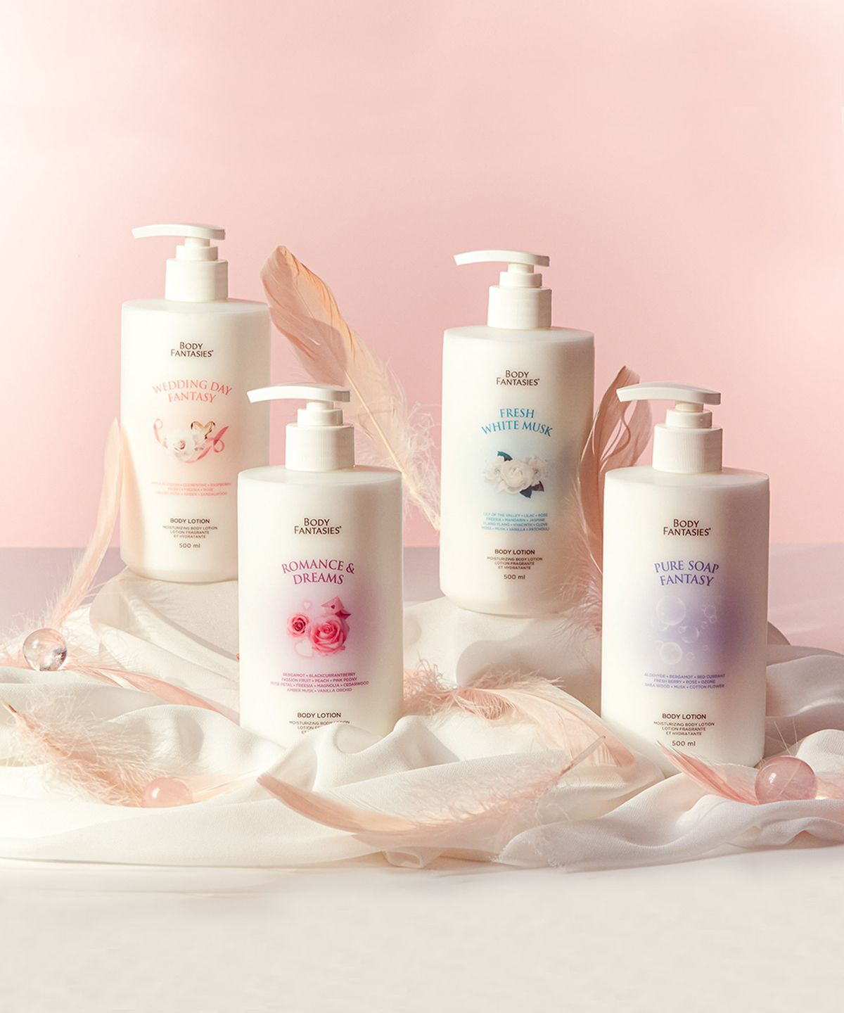 바디판타지(BODY FANTASIES) 바디로션 500ml 골라담기