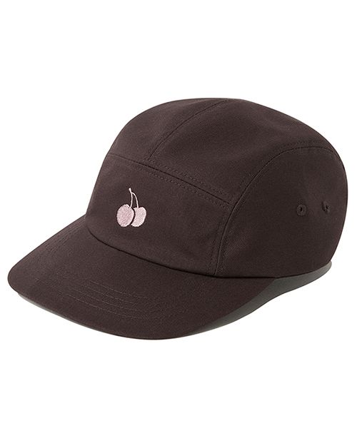 [ KIRSH ]★MONO CHERRY LOGO CAMP CAP MUSINSA | KIRSH Mono Cherry Logo Camp Cap [Brown]