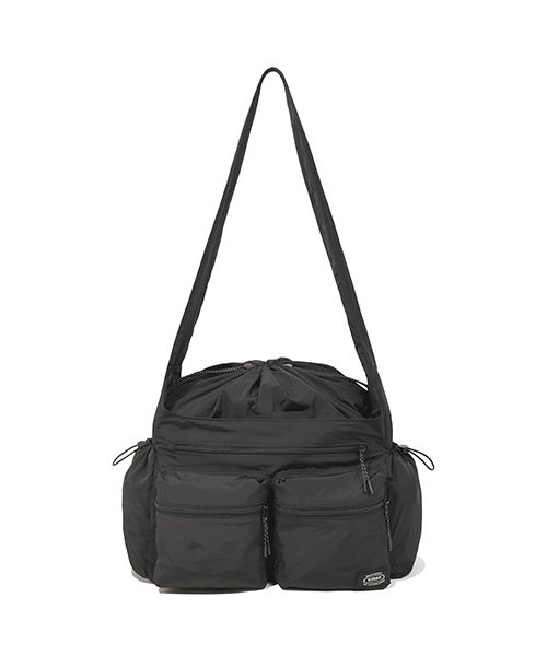 ★2024SS新作★KIRSH★POCKET DRAWSTRING CROSS BAG MUSINSA | KIRSH Pocket drawstring cross bag [black]
