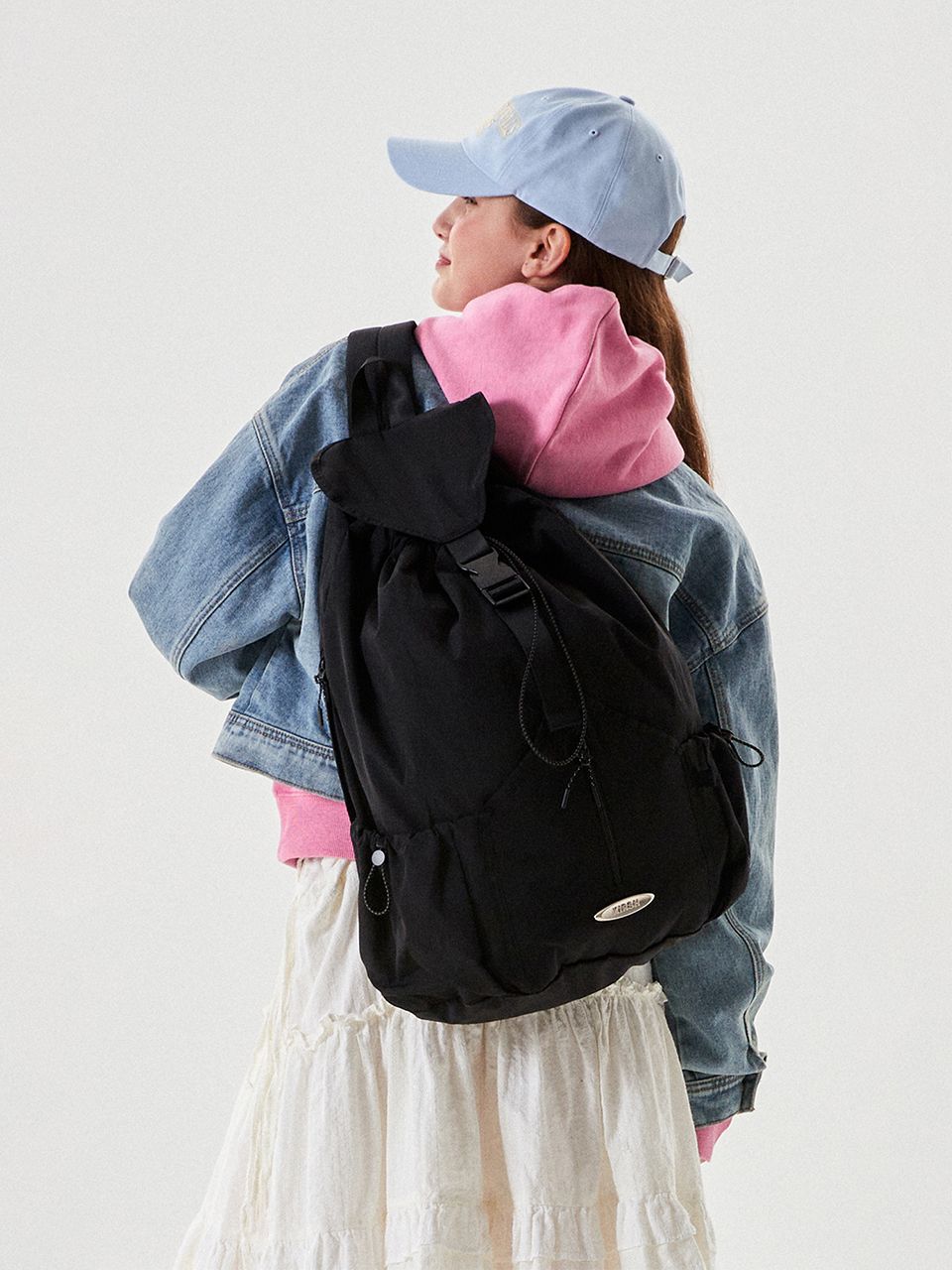 ★2024SS新作★KIRSH★POCKET STRING NYLON SLINGBAG ☆2024SS新作☆KIRSH☆POCKET STRING NYLON SLINGBAG (KIRSH
