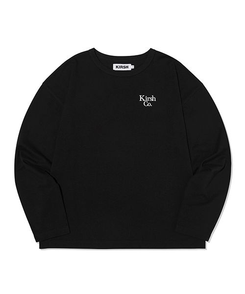 ★送料・関税込★KIRSH★UNI WORDING LOGO LONG SLEEVE★ KIRSH ]☆UNI WORDING LOGO LONG SLEEVE (KIRSH/Tシャツ