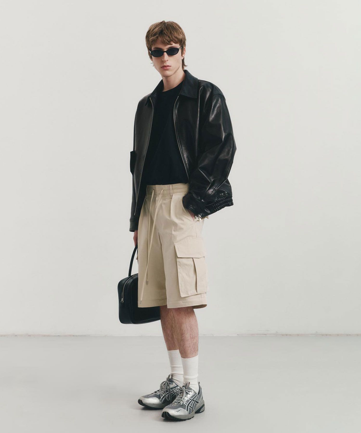 MUSINSA公式 | DUNST (UNISEX) LAMBSKIN LEATHER BLOUSON 