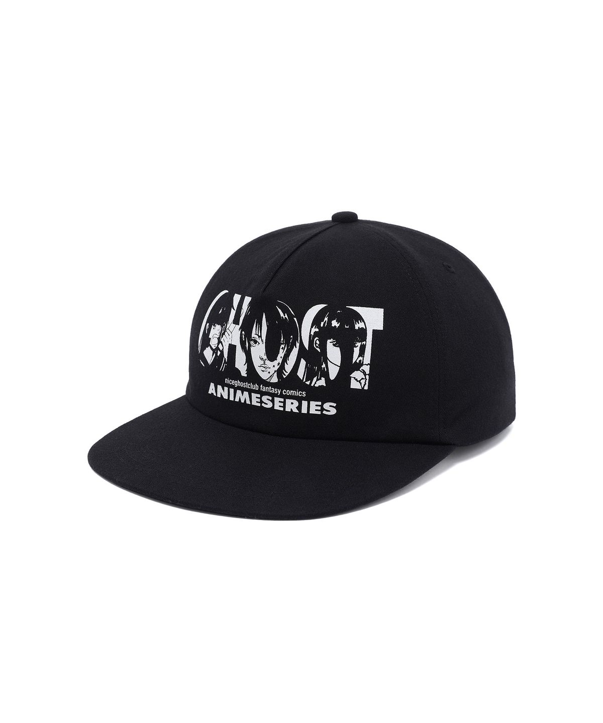나이스고스트클럽(NICEGHOSTCLUB) GHOST ANIME SERIES CAP_BLACK(NG2ESUAB28A)