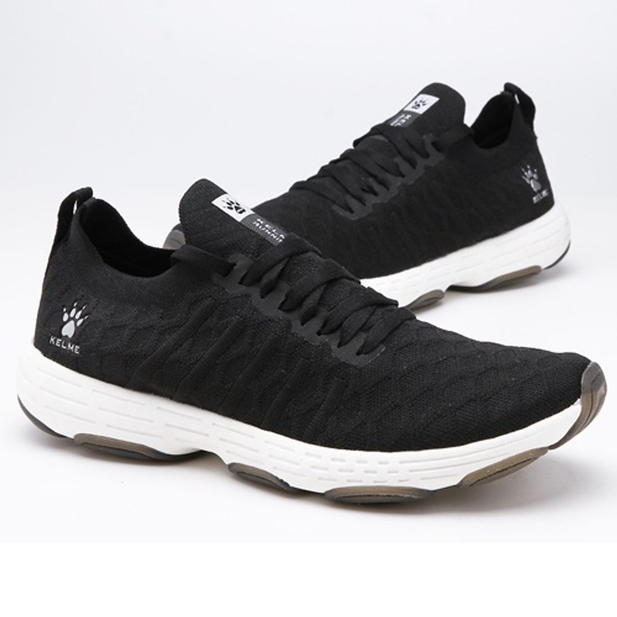 켈미(KELME) 66832502 스포츠 런닝 슈즈 Black