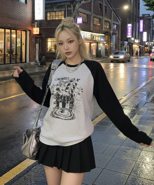 드리밍 레글런 오버핏 롱 슬리브 5color