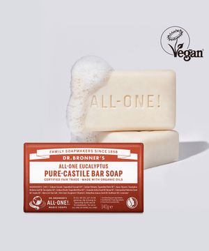 [2PACK]유칼립투스 퓨어 캐스틸 바솝 140g