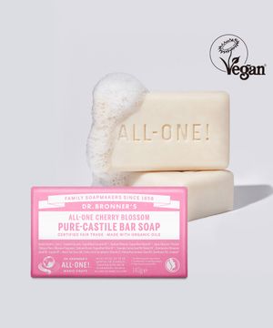 [2PACK]체리블라썸 퓨어 캐스틸 바솝 140g