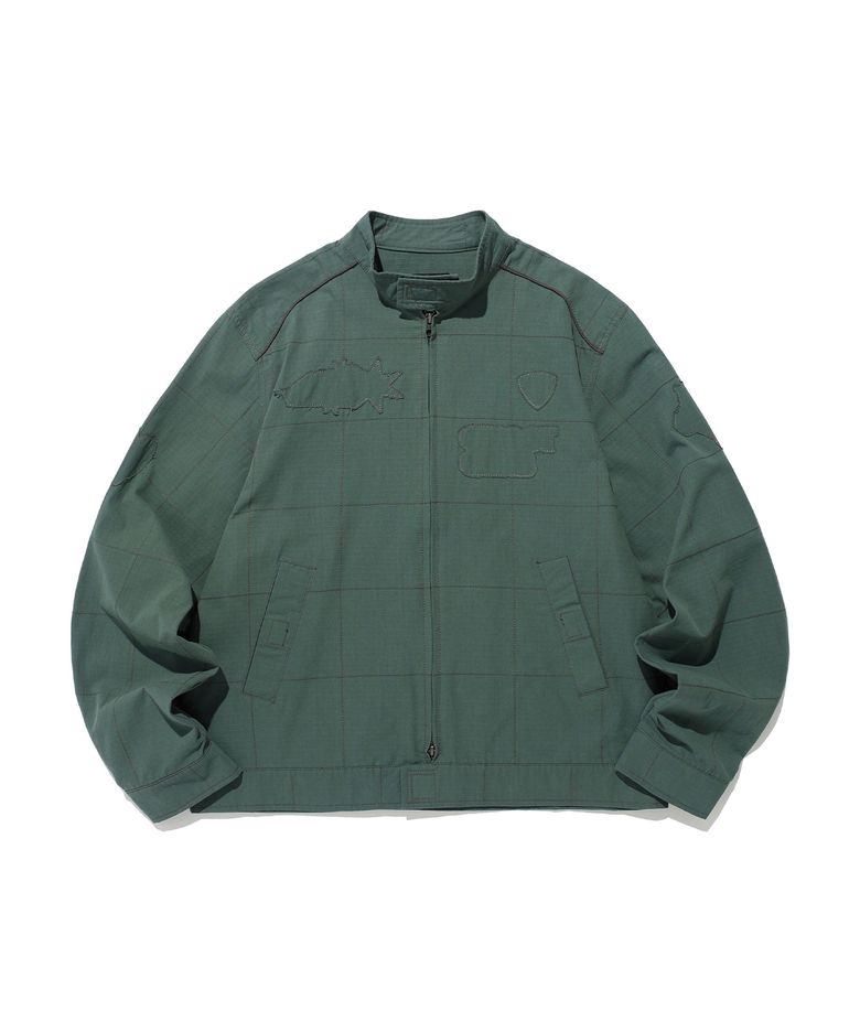 WAPPEN RACING JACKET_GREEN(NG2ESUJ200A)