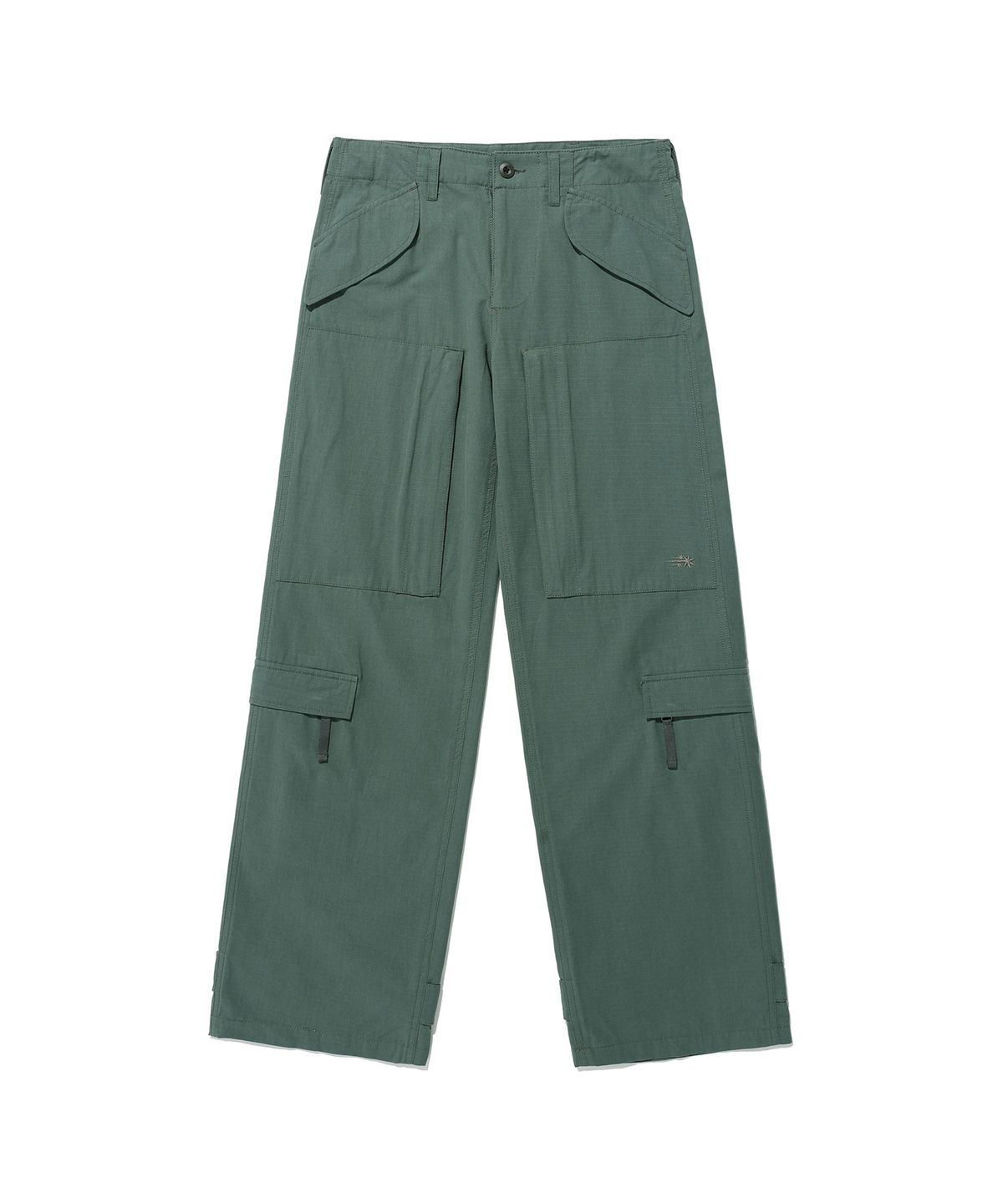 나이스고스트클럽(NICEGHOSTCLUB) CHOPPER ART WIDE PANTS_GREEN(NG2ESUPA13A)