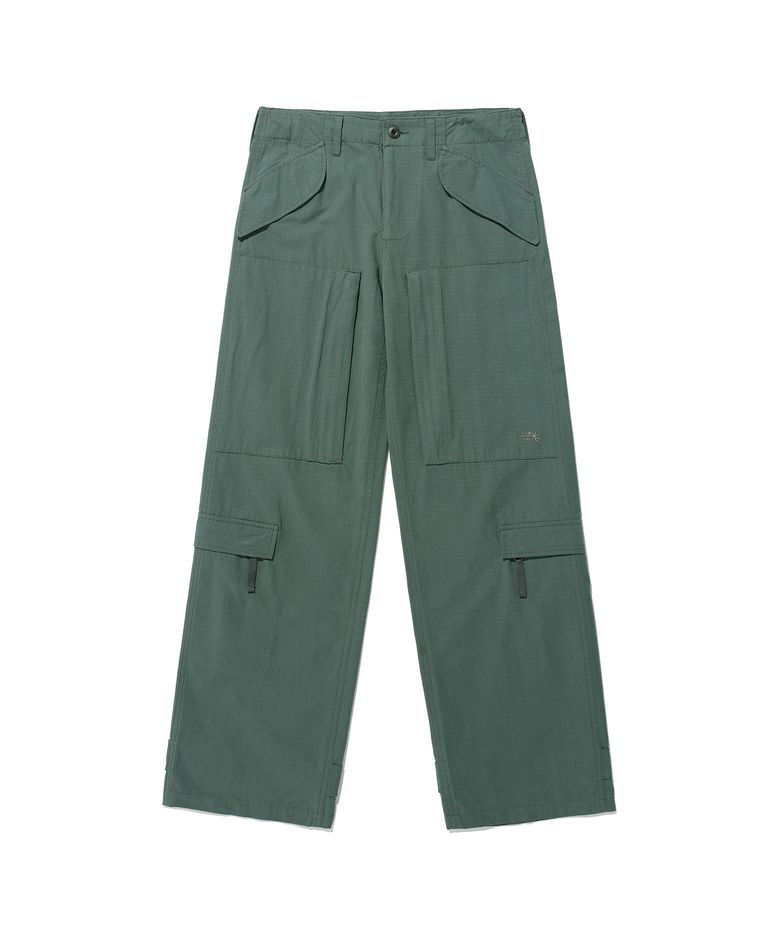 CHOPPER ART WIDE PANTS_GREEN(NG2ESUPA13A)