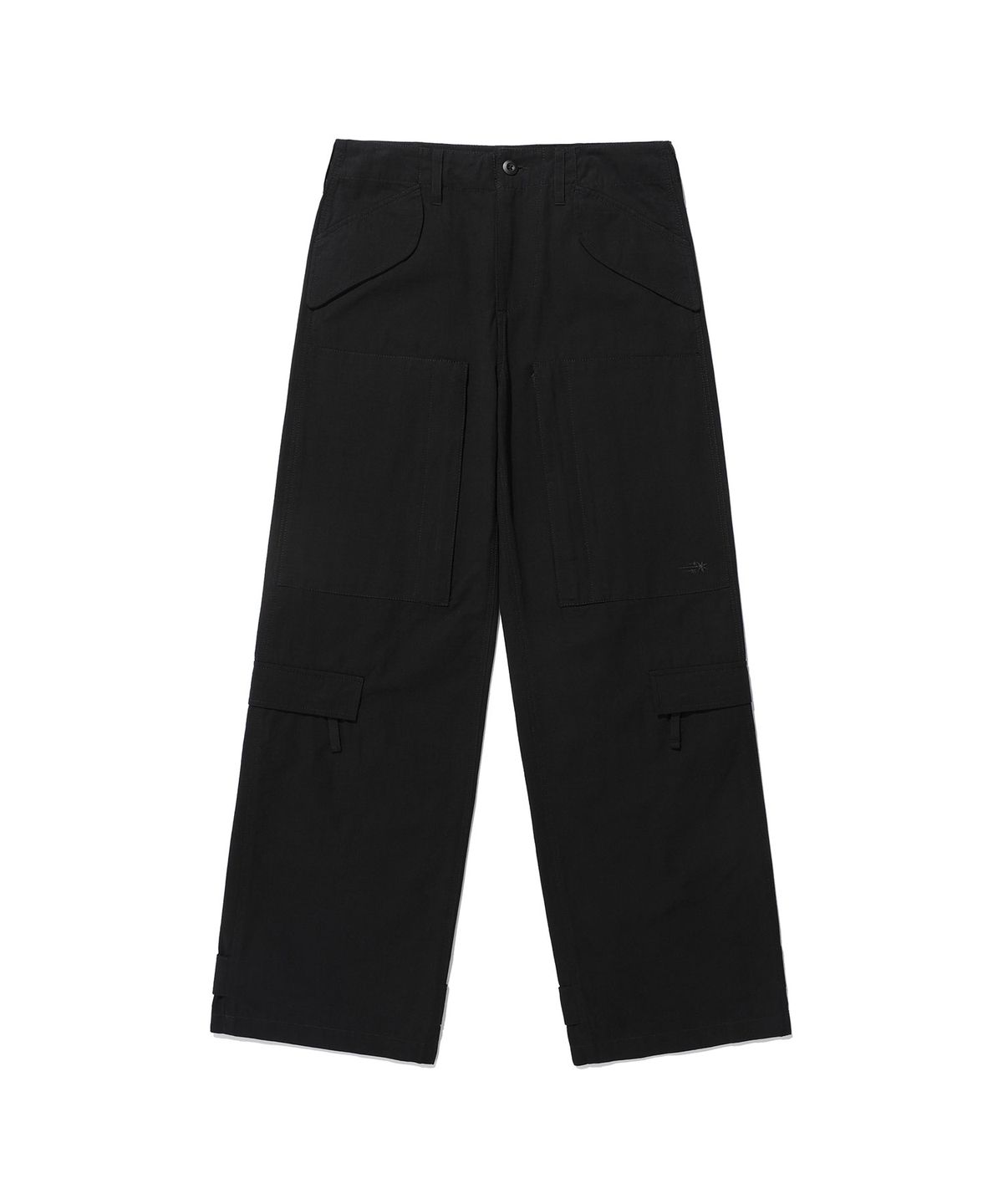 나이스고스트클럽(NICEGHOSTCLUB) CHOPPER ART WIDE PANTS_BLACK(NG2ESUPA13A)