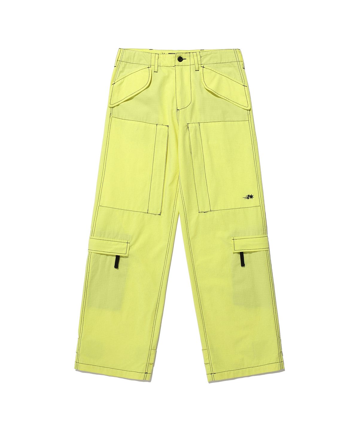 나이스고스트클럽(NICEGHOSTCLUB) CHOPPER ART WIDE PANTS_YELLOW(NG2ESUPA13A)