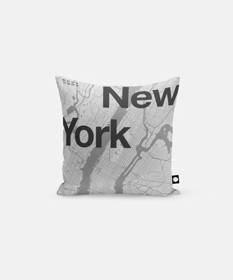 플로렌 보다르트 작가, New York Map 쿠션