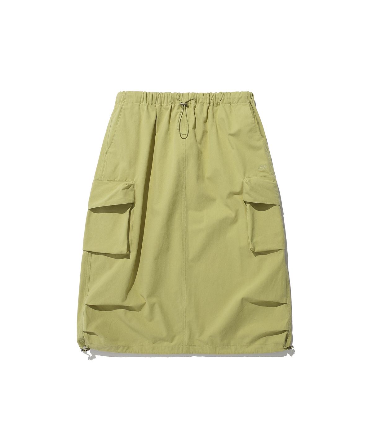 나이스고스트클럽(NICEGHOSTCLUB) PARACHUTE MIDI SKIRT_YELLOW(NG2ESUPA90A)