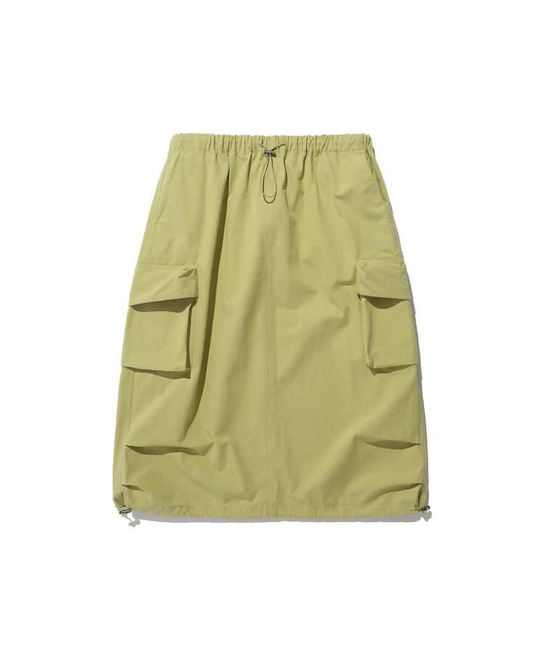 PARACHUTE MIDI SKIRT_YELLOW(NG2ESUPA90A)