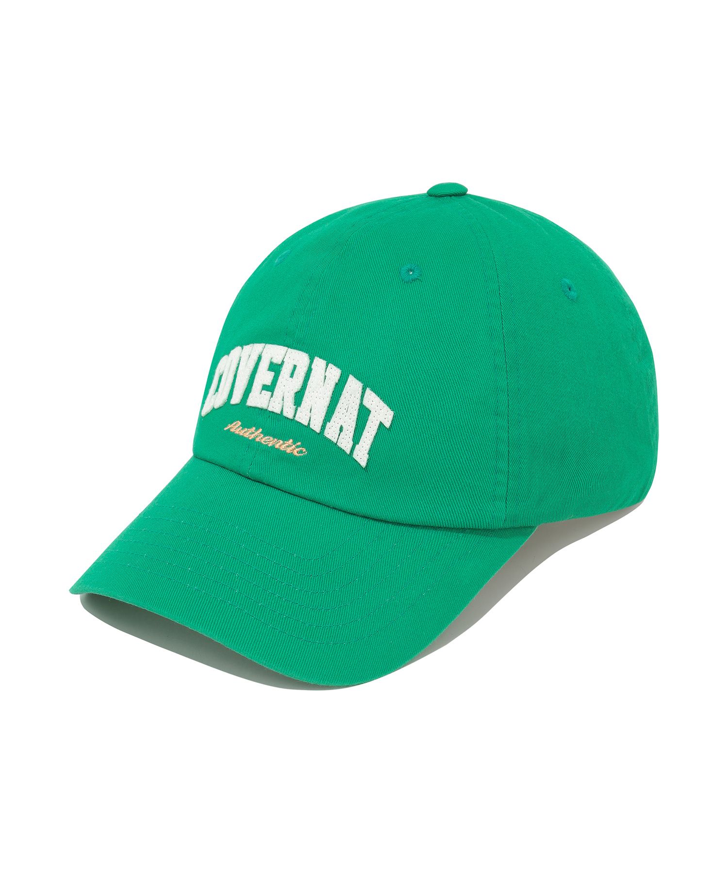 ★COVERNAT★ Felt applique ball cap green MUSINSA | COVERNAT Felt applique ball cap green
