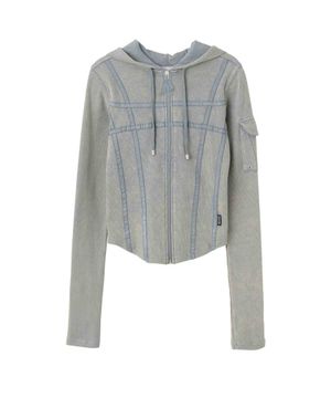 Washed Bondage Hoodie Washed Sage