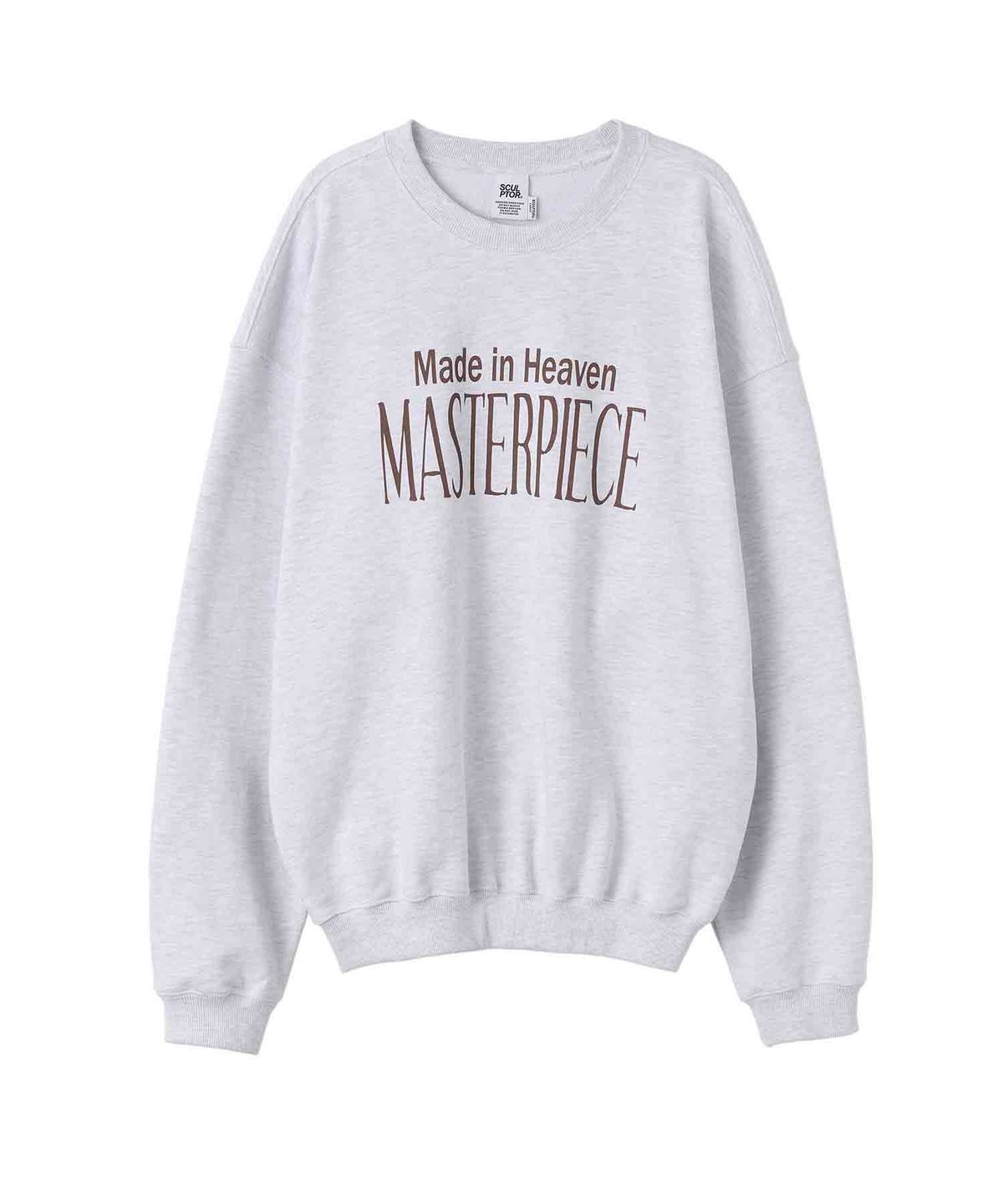 스컬프터(SCULPTOR) Heaven Made Sweatshirt White Melange