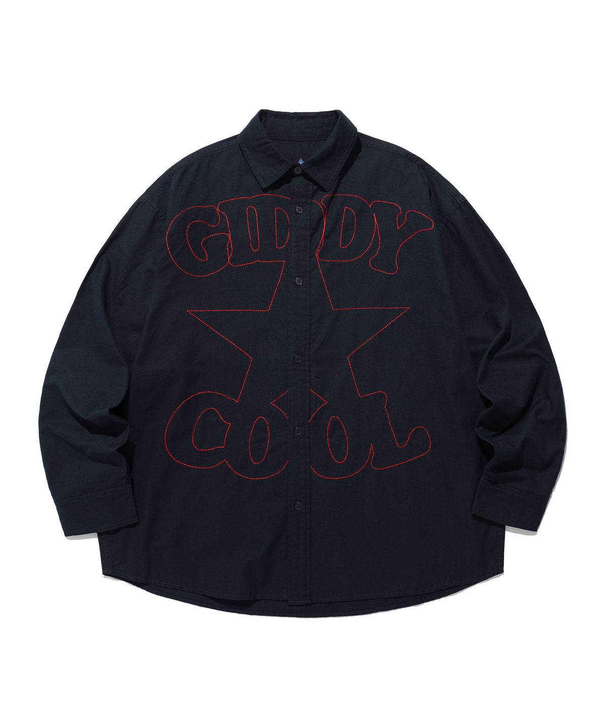 이스트쿤스트(ISTKUNST) G&C STAR STITCH SHIRT_NAVY(IK2ESMW300A)