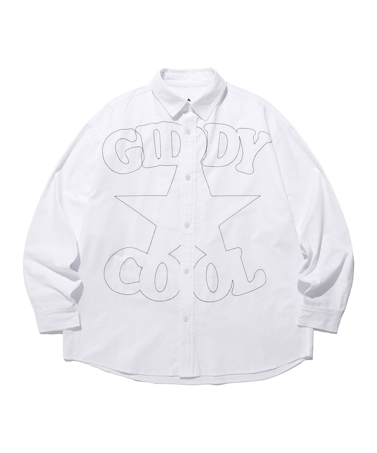 이스트쿤스트(ISTKUNST) G&C STAR STITCH SHIRT_WHITE(IK2ESMW300A)