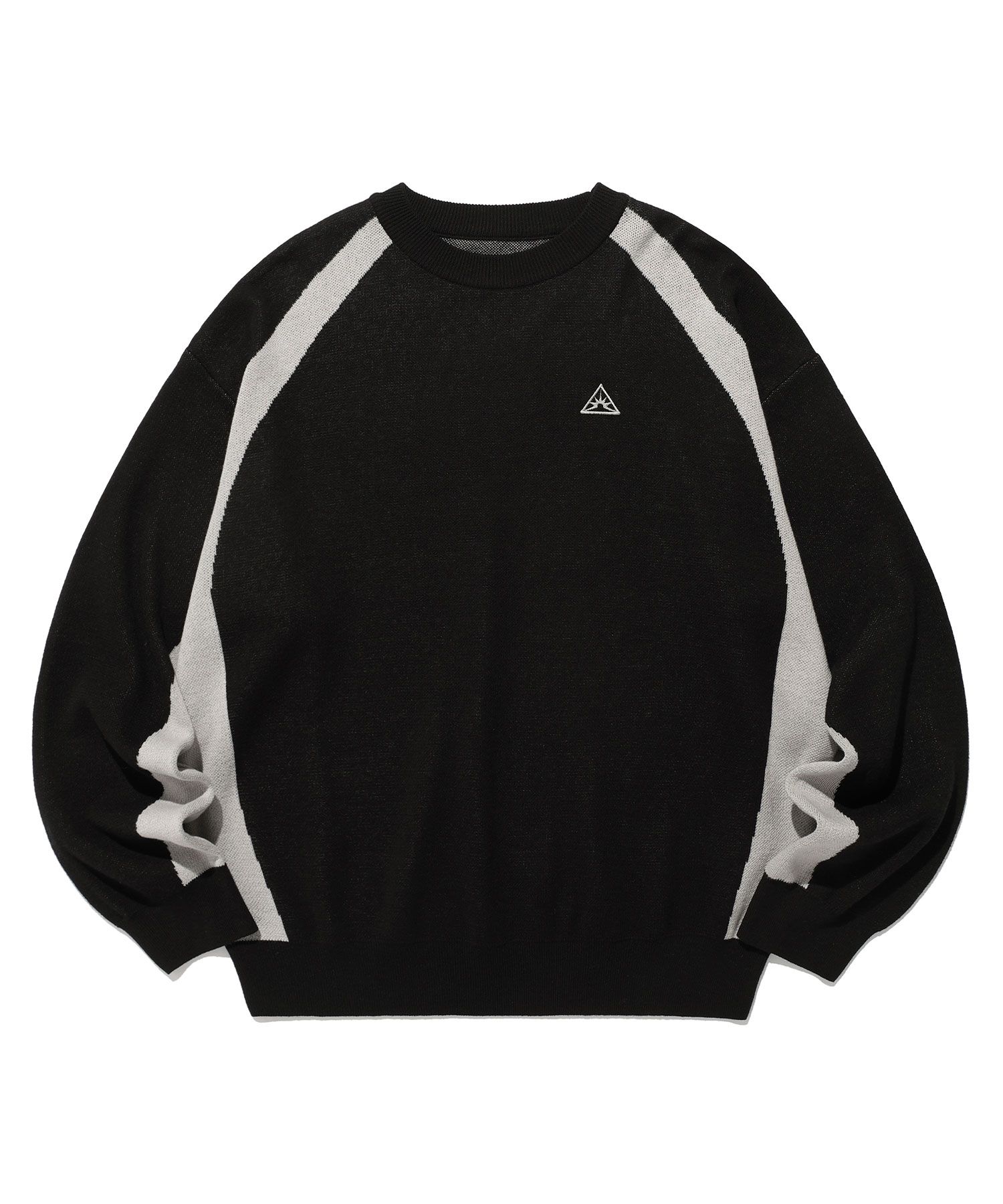 さらに100円引き◆ISTKUNST◆SPORTY SUNRISE LOGO KNIT MUSINSA | ISTKUNST SUNRISE LOGO KNIT_BLACK(IK2ESMK601A)