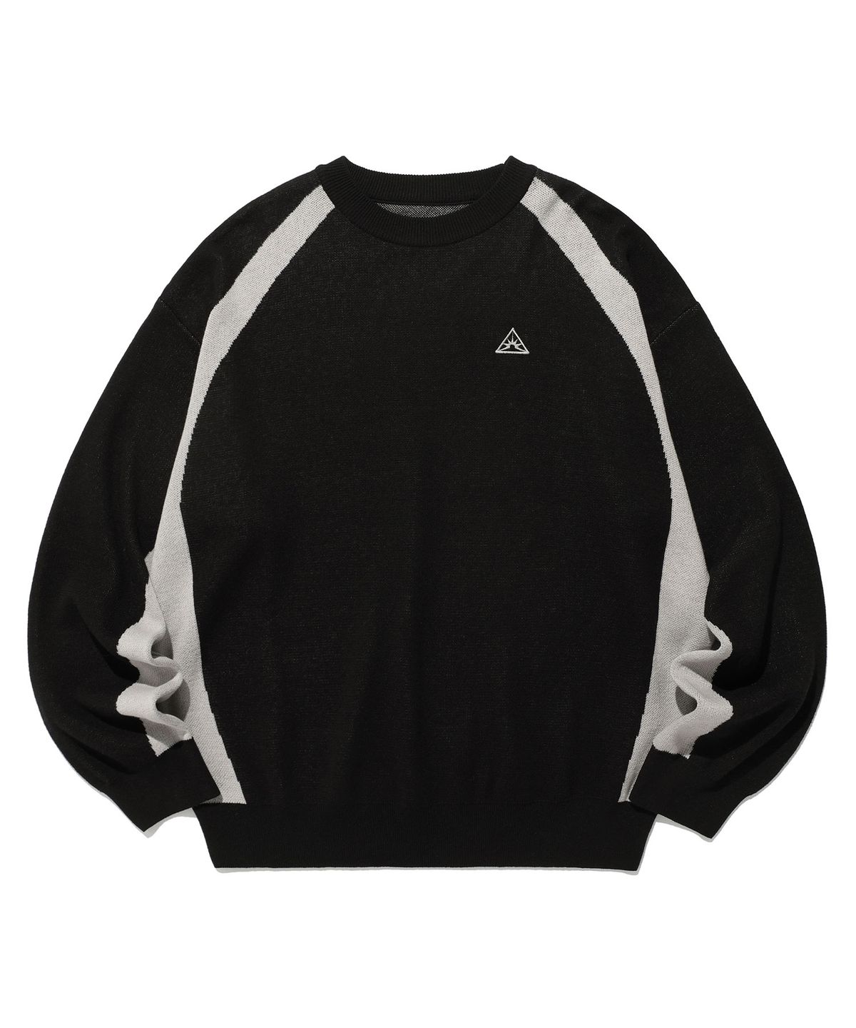 이스트쿤스트(ISTKUNST) SUNRISE LOGO KNIT_BLACK(IK2ESMK601A)