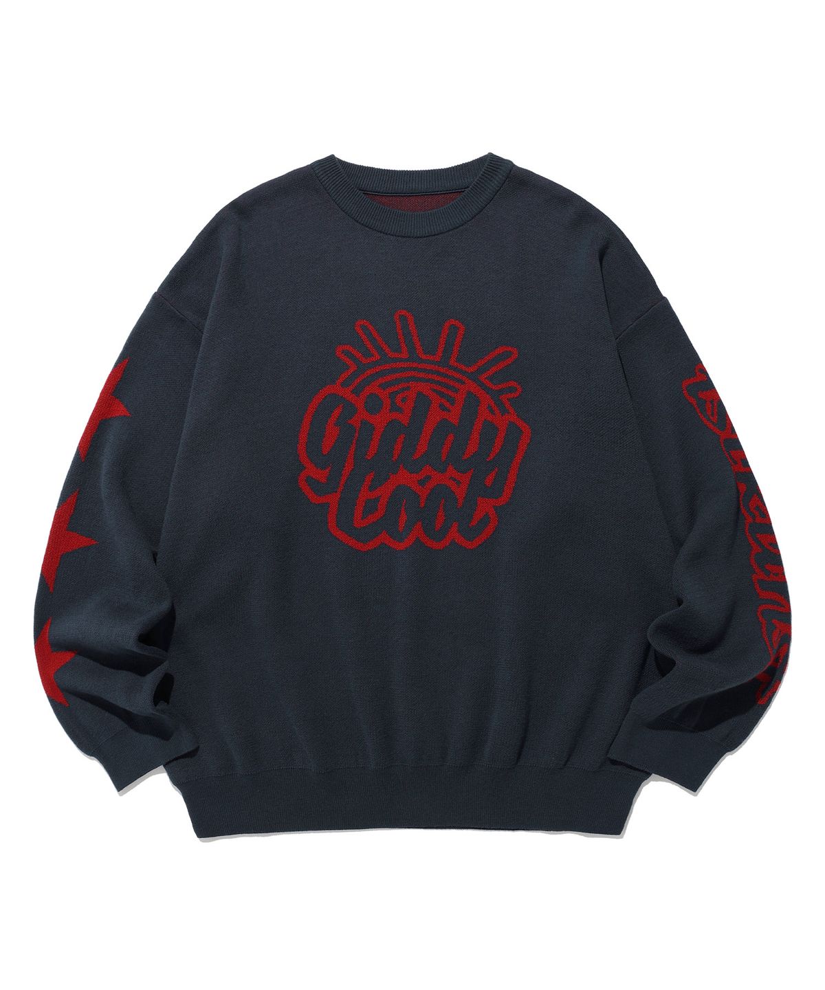 이스트쿤스트(ISTKUNST) G&C SUN KNIT_NAVY(IK2ESMK600A)