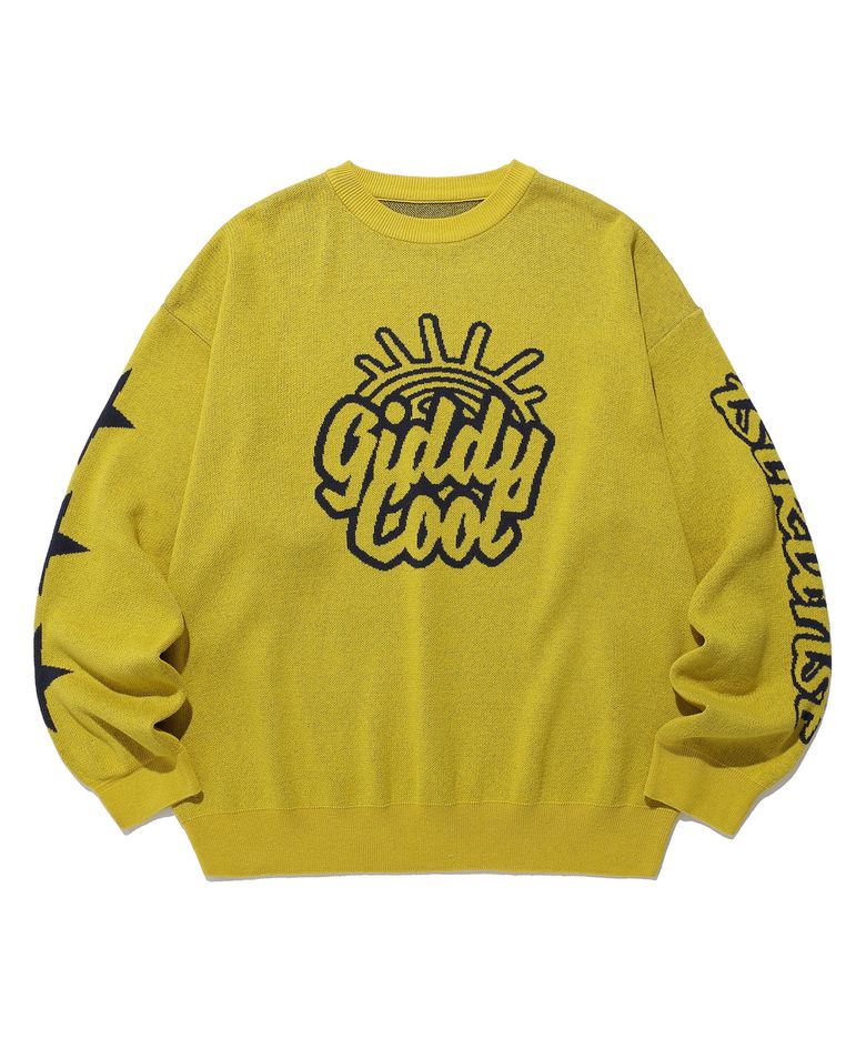 G&C SUN KNIT_MUSTARD(IK2ESMK600A)