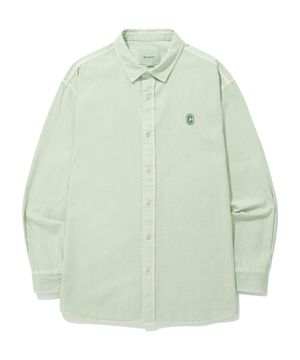 피그먼트 옥스포드 셔츠 그린