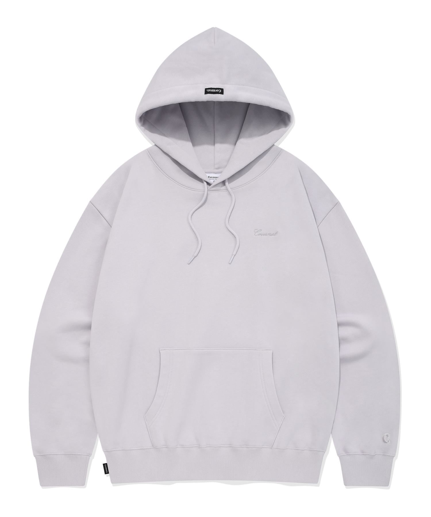 パーカー・フーディ COVERNAT Flow Logo Hoodie Light Purple MUSINSA | COVERNAT Flow Logo Hoodie Light Purple
