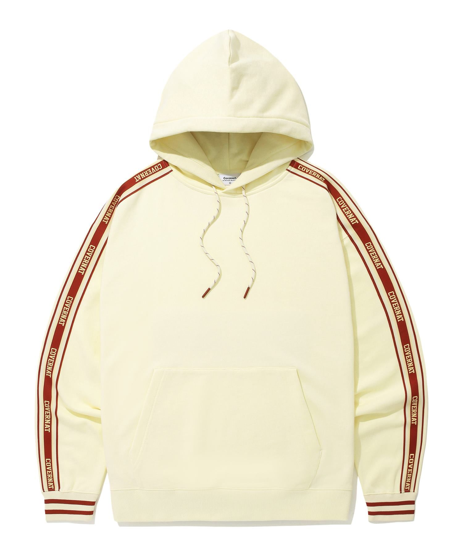 パーカー・フーディ COVERNAT retro track hoodie cream MUSINSA | COVERNAT retro track hoodie cream