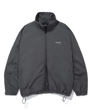 컴피 나일론 트랙 자켓 차콜